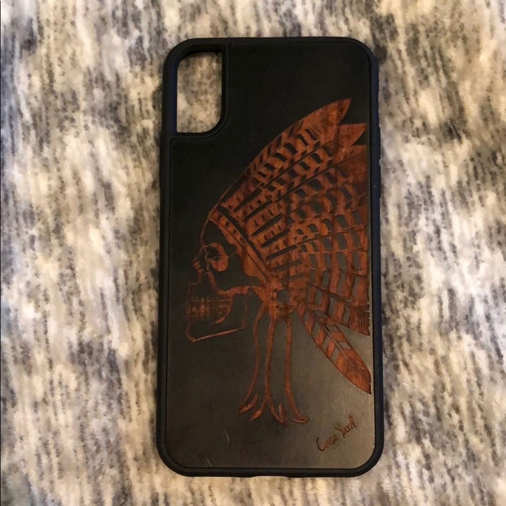 Gently Worn Case Yard iPhone X Case